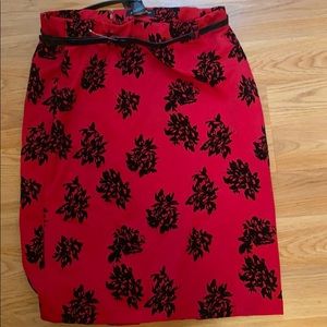 Women’s floral skirt